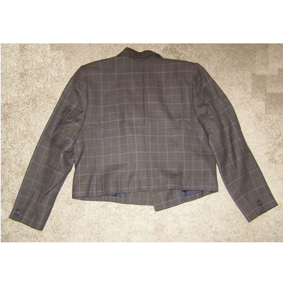 Amanda Smith lined wool jacket sz 10 houndstooth - Picture 7 of 15